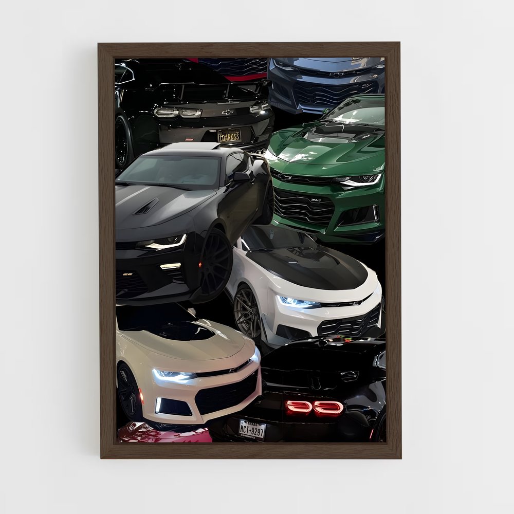 Poster Camaro ZL1 Performance – affiche Chevrolet (vue 5)